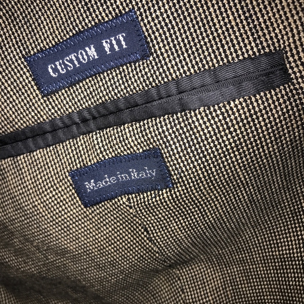 Polo Ralph Lauren Mens Harvard Custom Fit Cotton /Virgin Wool 46% Jacket 44R - Picture 10 of 12